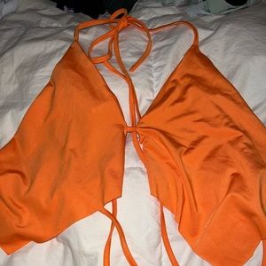 Orange crop top 🧡